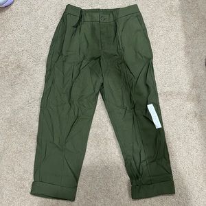 BRAND NEW | High Rise Slim Fit Pintuck Ankle Pants | Size 14